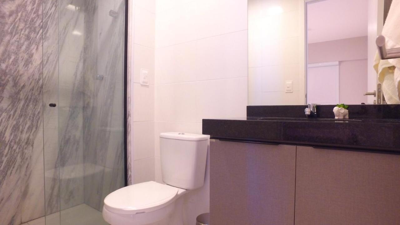 Luxo 1406 - Quarto E Sala Com Varanda Frente Mar Ponta Verde Maceió Extérieur photo