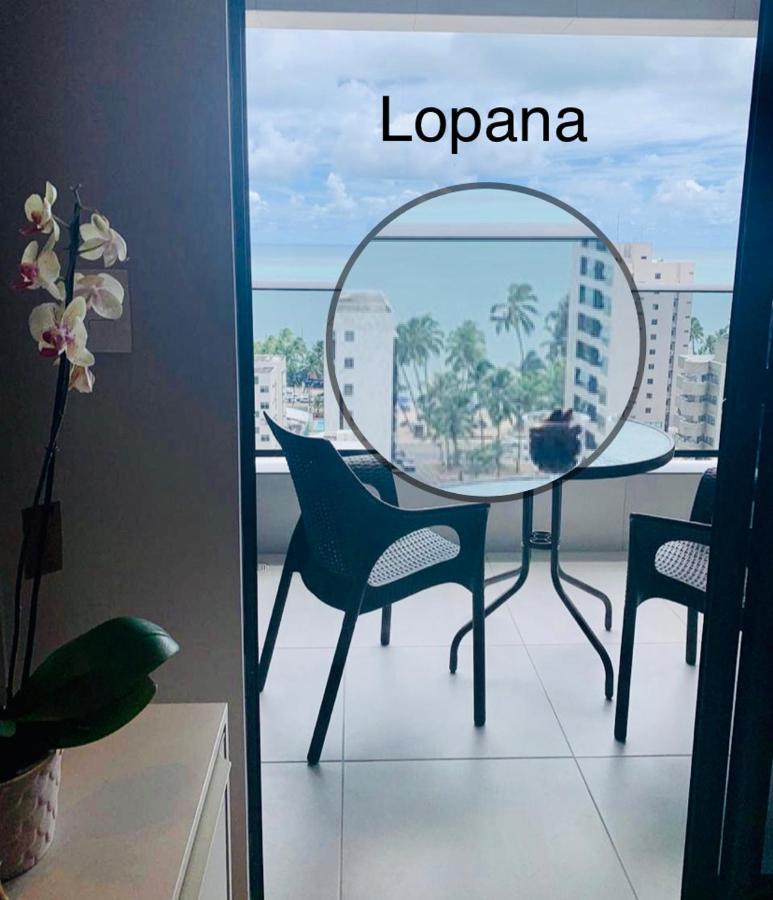 Luxo 1406 - Quarto E Sala Com Varanda Frente Mar Ponta Verde Maceió Extérieur photo