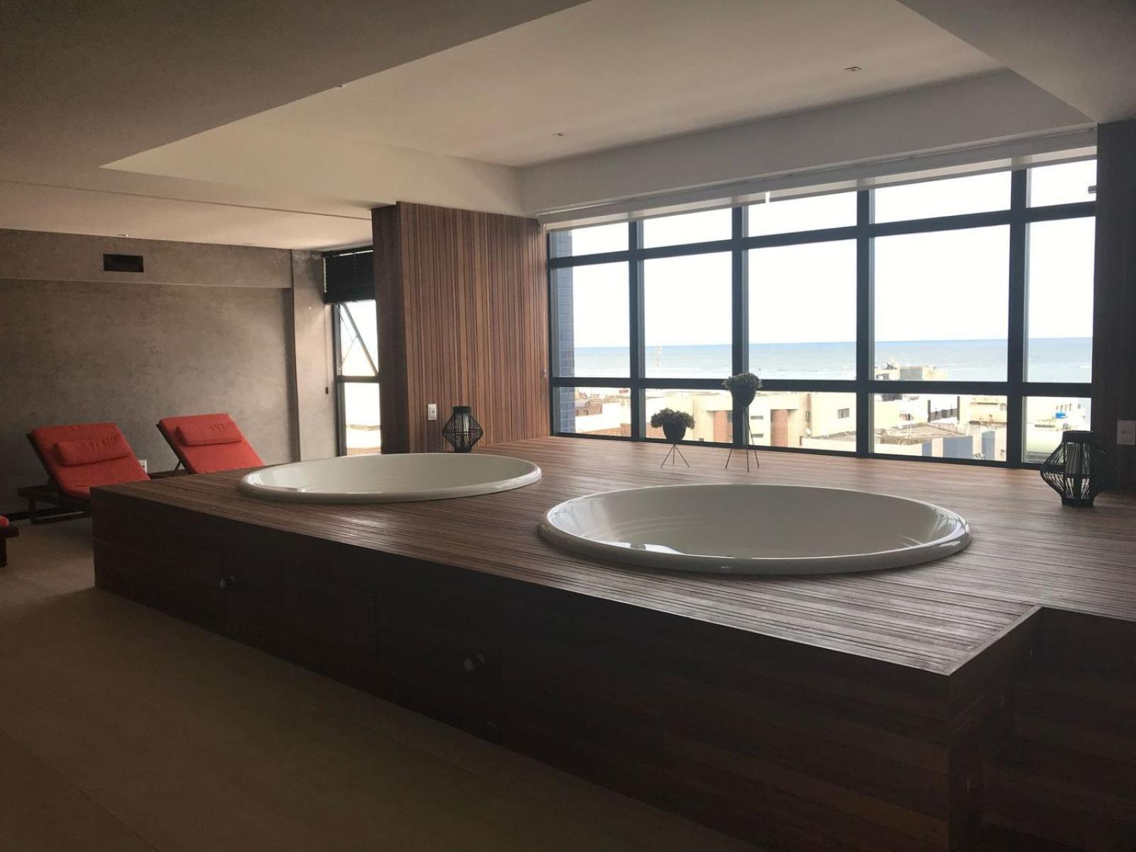 Luxo 1406 - Quarto E Sala Com Varanda Frente Mar Ponta Verde Maceió Extérieur photo